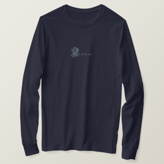 Camiseta C´Est La Vie T-shirt (Design voorkant)