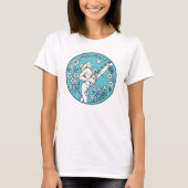 Camiseta Capoeira Feminina: Tocador de Berimbau T-shirt (Voorkant)
