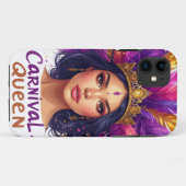 Camiseta Carnival Queen Rainha  do Carnaval Fantas Case-Mate iPhone Case (Achterkant (horizontaal))