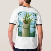 CAMISETA COM PANDA T-SHIRT (Achterkant volledig)