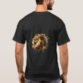 Camiseta con animales efecto pintura  t-shirt (Achterkant)