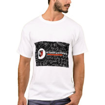 Camiseta con diseño matemático 