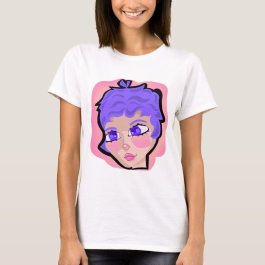Camiseta con estilo kawaii  t-shirt (Voorkant)