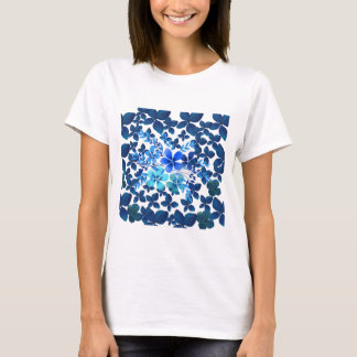 Camiseta CON FLORES BLUE T-shirt