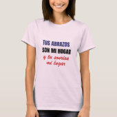 Camiseta con frase de amor t-shirt (Voorkant)