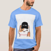 camiseta con un color  fresco t-shirt (Voorkant)