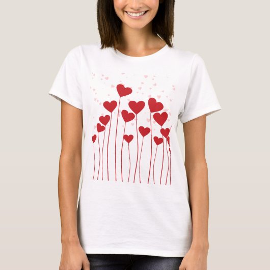 Camiseta Corazones. Colección Con Mucho Amor ❤️  T-shirt (Voorkant)