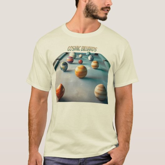 Camiseta Cosmic Billiards T-shirt (Voorkant)