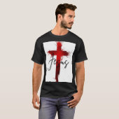 Camiseta Cristã Jesus Rei dos Reis - Soberania Fé! T-shirt (Voorkant volledig)