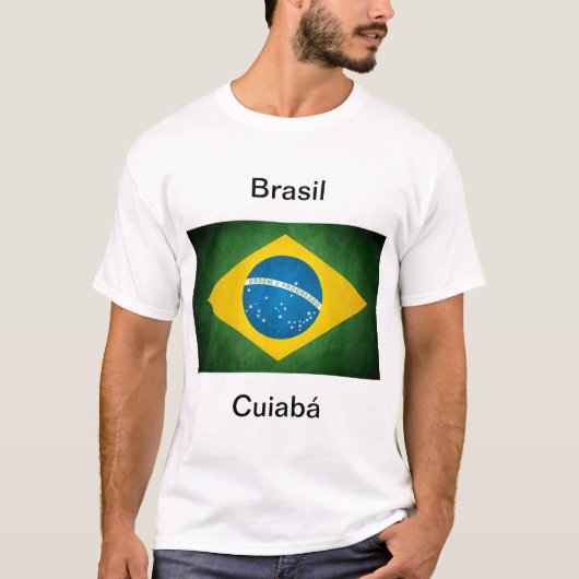 Camiseta Cuiabá Brasil T-shirt (Voorkant)
