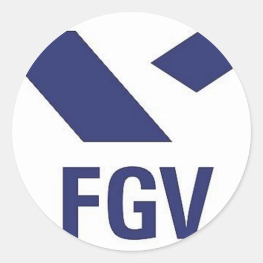 Camiseta da FGV Ronde Sticker (Voorkant)