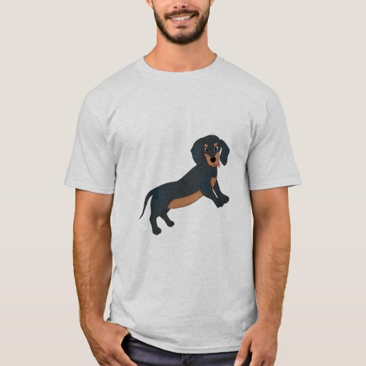 Camiseta Dachshund T-shirt (Voorkant)