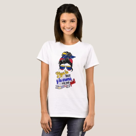Camiseta Dama  T-shirt (Voorkant volledig)