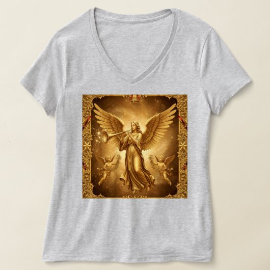 Camiseta de anjo dourada t-shirt (Laagn)
