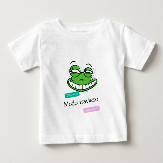 Camiseta de bebé con dibujo (Voorkant)