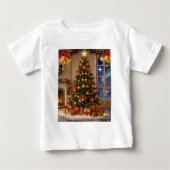 Camiseta de bebe de natal (Voorkant)