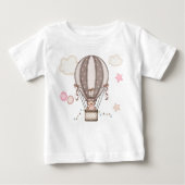 Camiseta de bebê Ursinho Baloeiro (Voorkant)