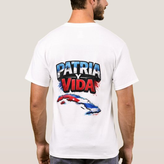 CAMISETA DE CUBA LIBRE T-SHIRT (Achterkant)