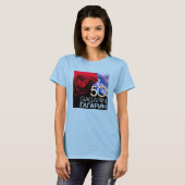 Camiseta de dos colores t-shirt (Voorkant volledig)