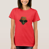 CAMISETA DE EXTRATERRESTRE EM DESIGN  T-SHIRT (Voorkant)