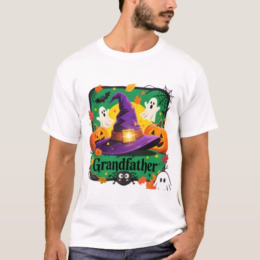 Camiseta de Halloween "Grandfather" T-shirt (Voorkant)