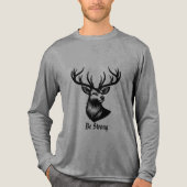 Camiseta de Manga Larga Tri-Blend Shirt (Voorkant volledig)