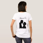 Camiseta de mujer Between us T-shirt (Achterkant volledig)