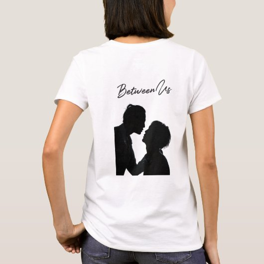 Camiseta de mujer Between us T-shirt (Achterkant)