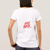 Camiseta de mujer Payback T-shirt (Achterkant)