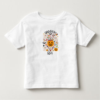Camiseta de Niño Spooky Son de Halloween Kinder Shirts