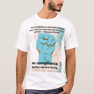 camiseta de protesta contra la agenda del WEF  T-shirt