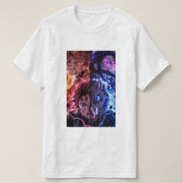 Camiseta Demon Slayer electro color  T-shirt