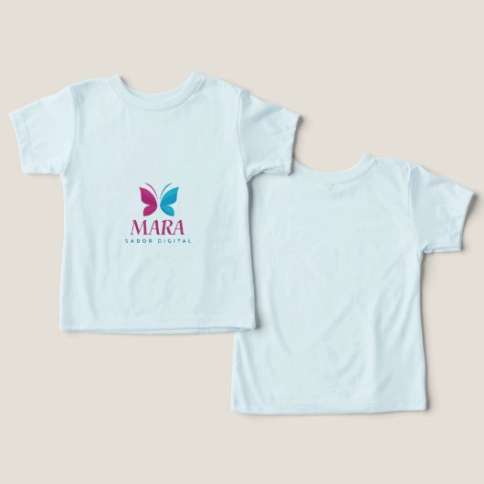Camiseta: Diseño Digital Mara (Ontwerp Voorkant & Achterkant)