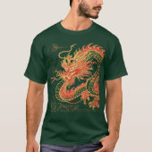 camiseta Dragón chino T-shirt (Voorkant)
