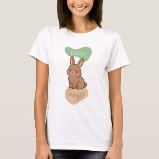 Camiseta dulce conejito t-shirt