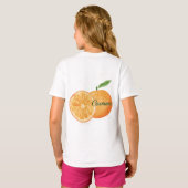 Camiseta Dulce Tropical: naranja T-shirt (Achterkant volledig)