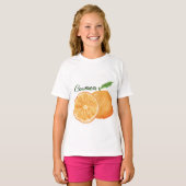 Camiseta Dulce Tropical: naranja T-shirt (Voorkant volledig)