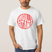 Camiseta económica para hombre "Orgullo gitano". T-shirt (Voorkant)