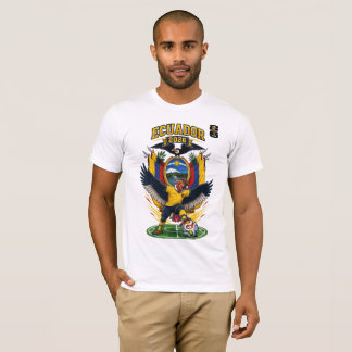 Camiseta Ecuador 2026 Cóndor Fútbol Patriótico T-shirt