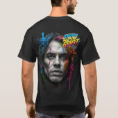 camiseta ENNOID GRÁFITT GRAFITE  T-shirt (Achterkant)