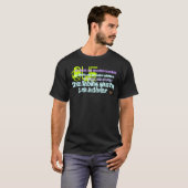 CAMISETA ESCURA BÁSICA CORAÇÃO HUMILDE T-SHIRT (Voorkant volledig)