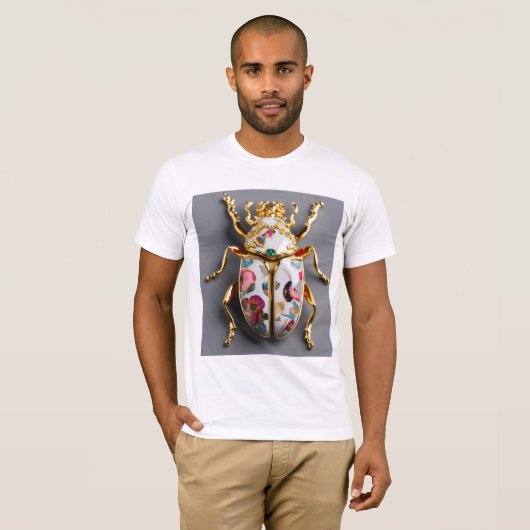 CAMISETA ESTAMPADA ESCARABAJO T-SHIRT (Voorkant volledig)