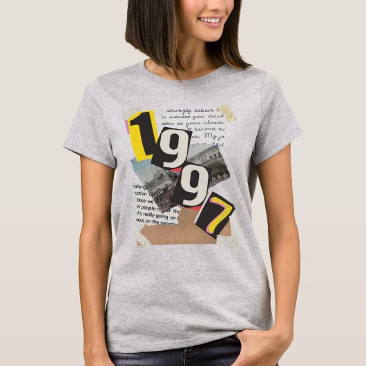Camiseta estilo vintage 1997 t-shirt (Voorkant)