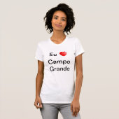 Camiseta eu amo Campo Grande T-shirt (Voorkant volledig)