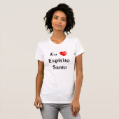 Camiseta eu amo Espírito Santo T-shirt (Voorkant volledig)