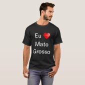 Camiseta eu amo Mato Grosso T-shirt (Voorkant volledig)