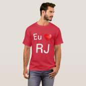 Camiseta EU amo RJ T-shirt (Voorkant volledig)
