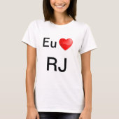 camiseta eu amo RJ T-shirt (Voorkant)