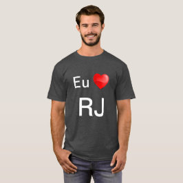 camiseta eu ao RJ T-shirt