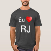 camiseta eu ao RJ T-shirt (Voorkant)